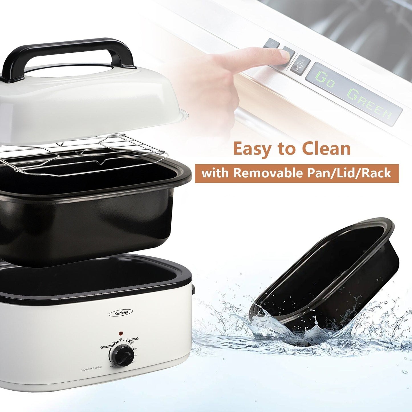 Four rôtissoire Royalcraft avec plat amovible