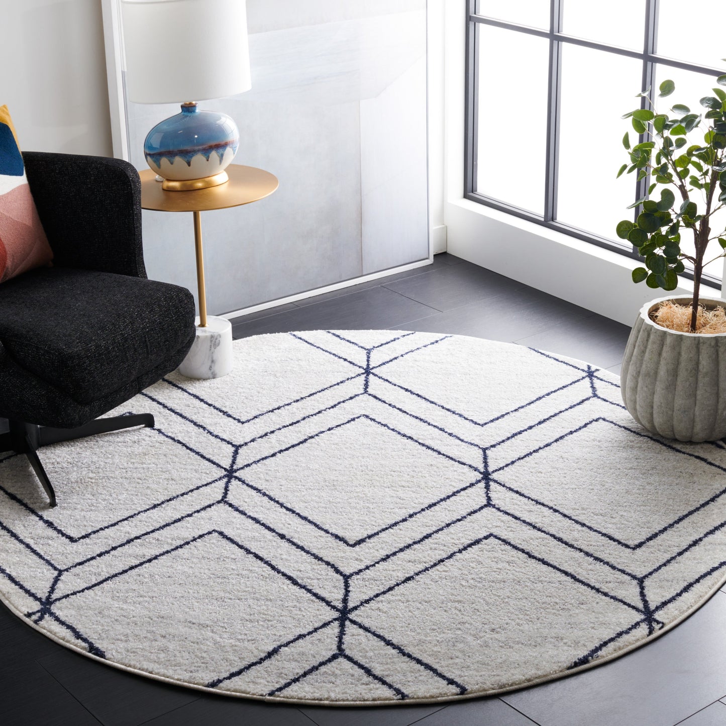 Tapis géométrique moderne SAFAVIEH Adirondack Juvelina