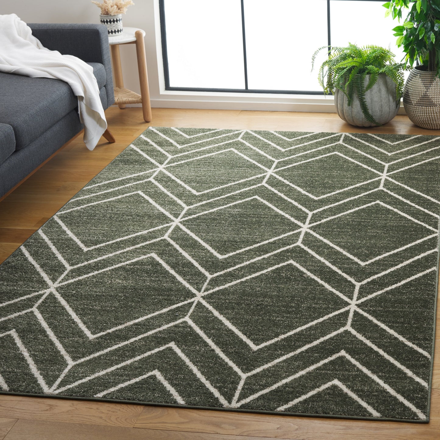 Tapis géométrique moderne SAFAVIEH Adirondack Juvelina