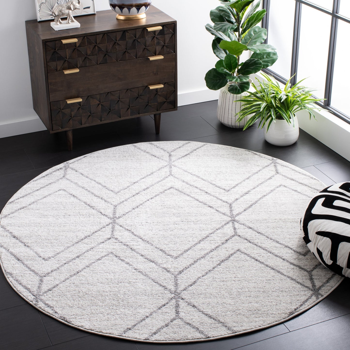 Tapis géométrique moderne SAFAVIEH Adirondack Juvelina