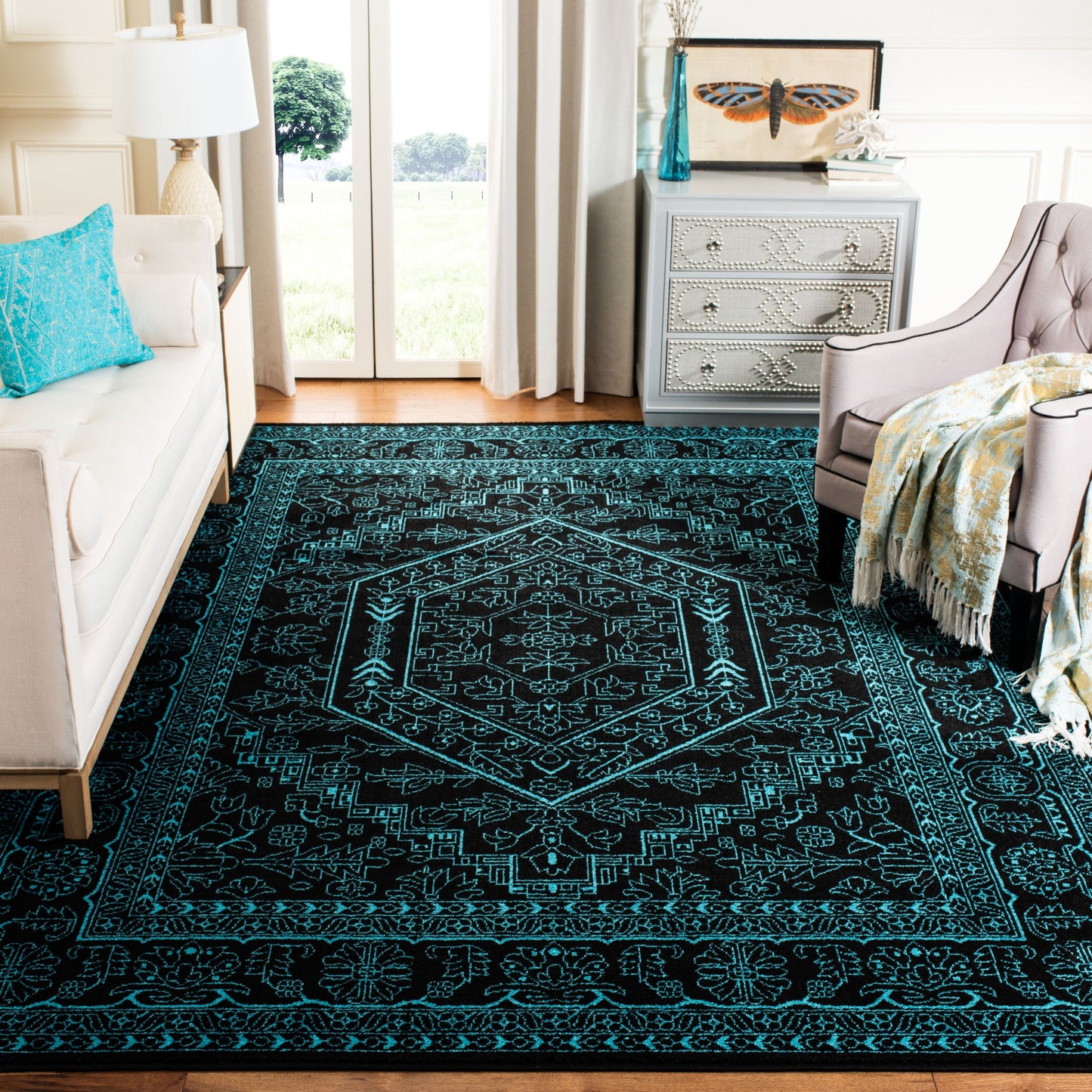 Tapis SAFAVIEH Adirondack Sian rustique à médaillon oriental
