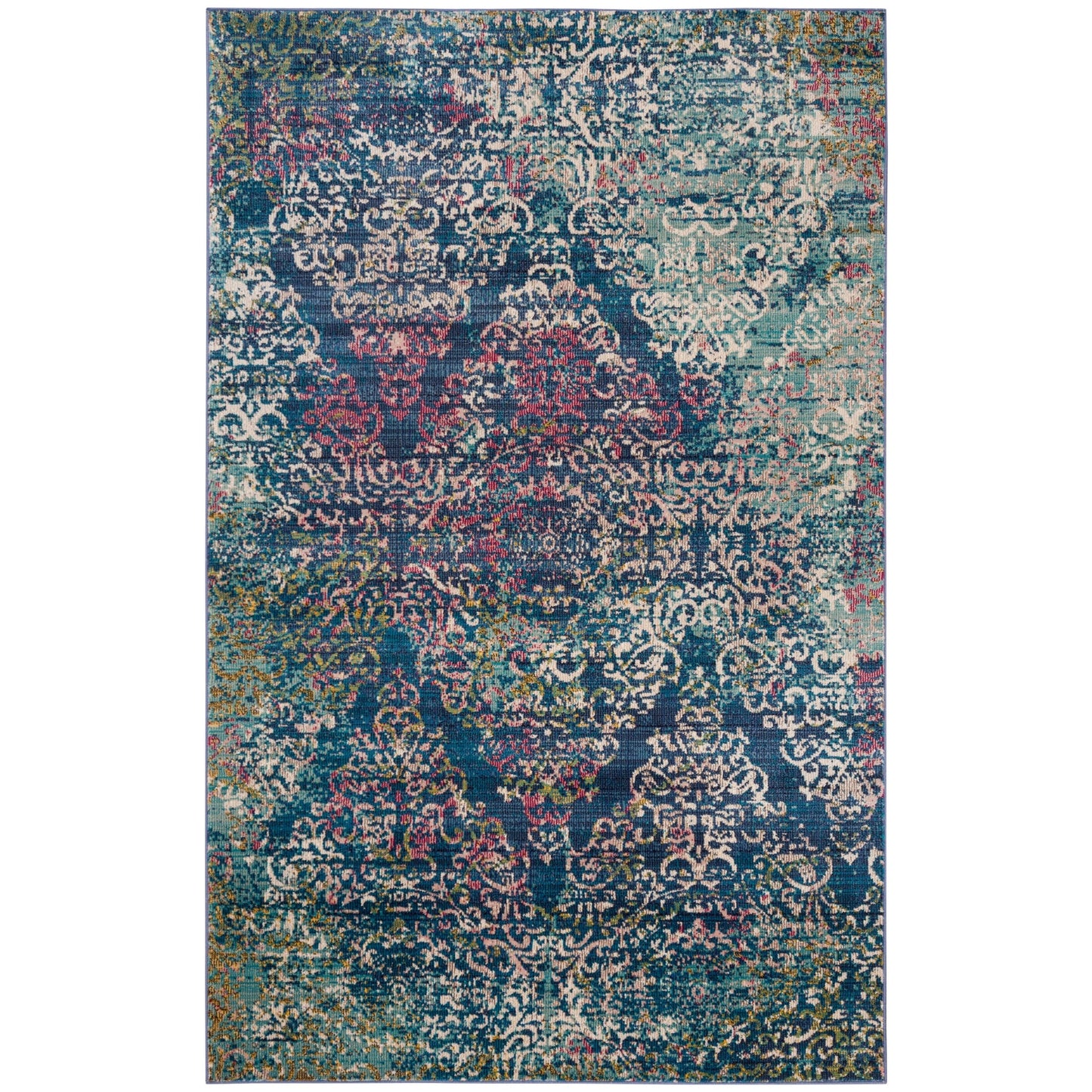 Tapis Adirondack Venelina vintage à motif floral SAFAVIEH