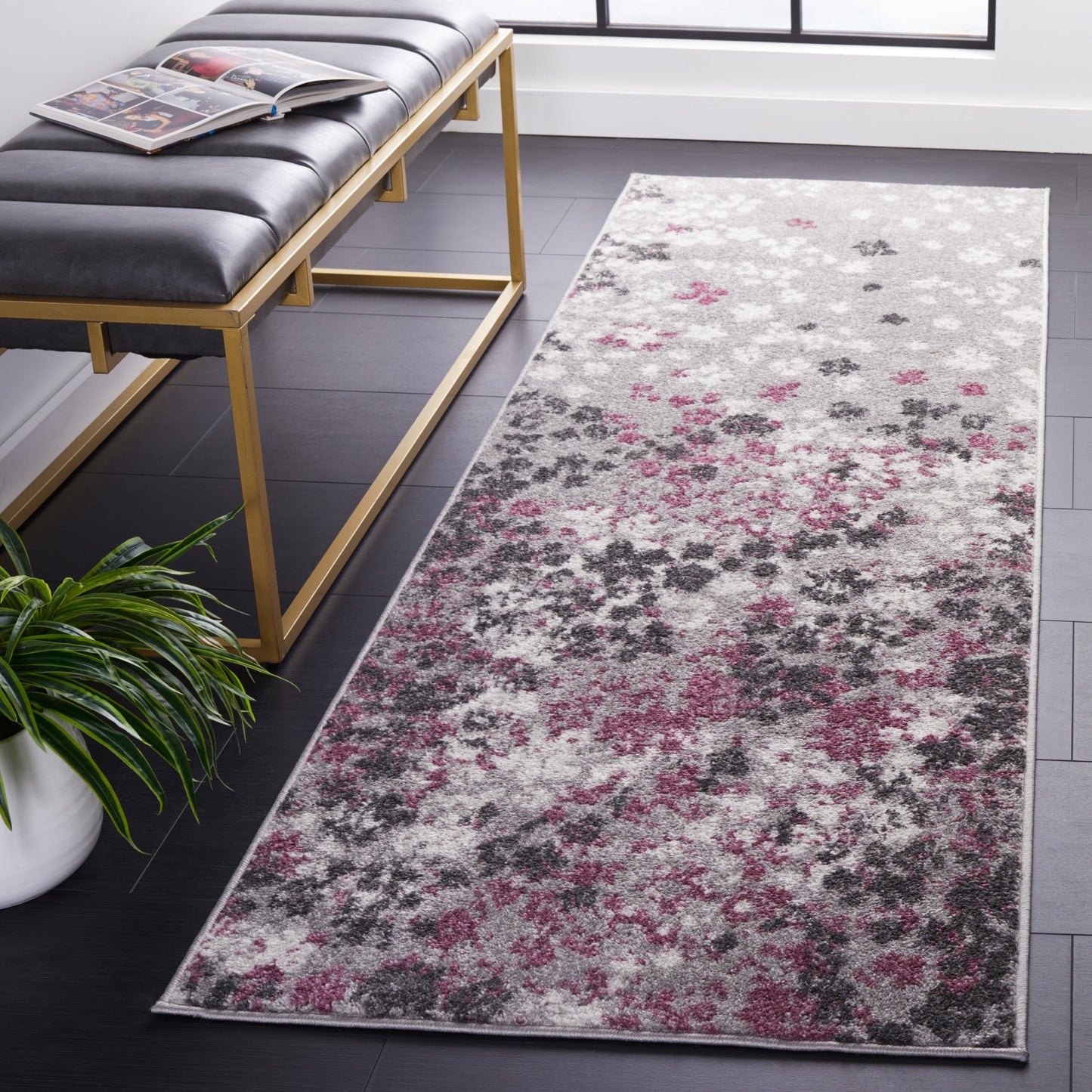 Tapis Adirondack Venelina vintage à motif floral SAFAVIEH