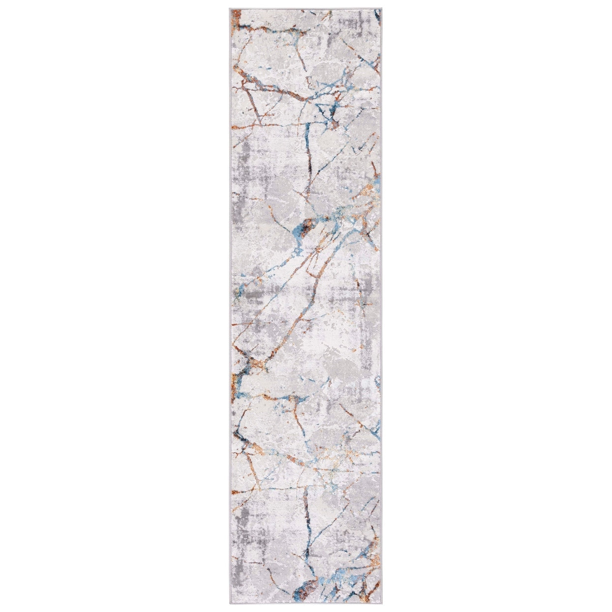 Tapis SAFAVIEH Amelia Alli moderne abstrait à l'aspect vieilli