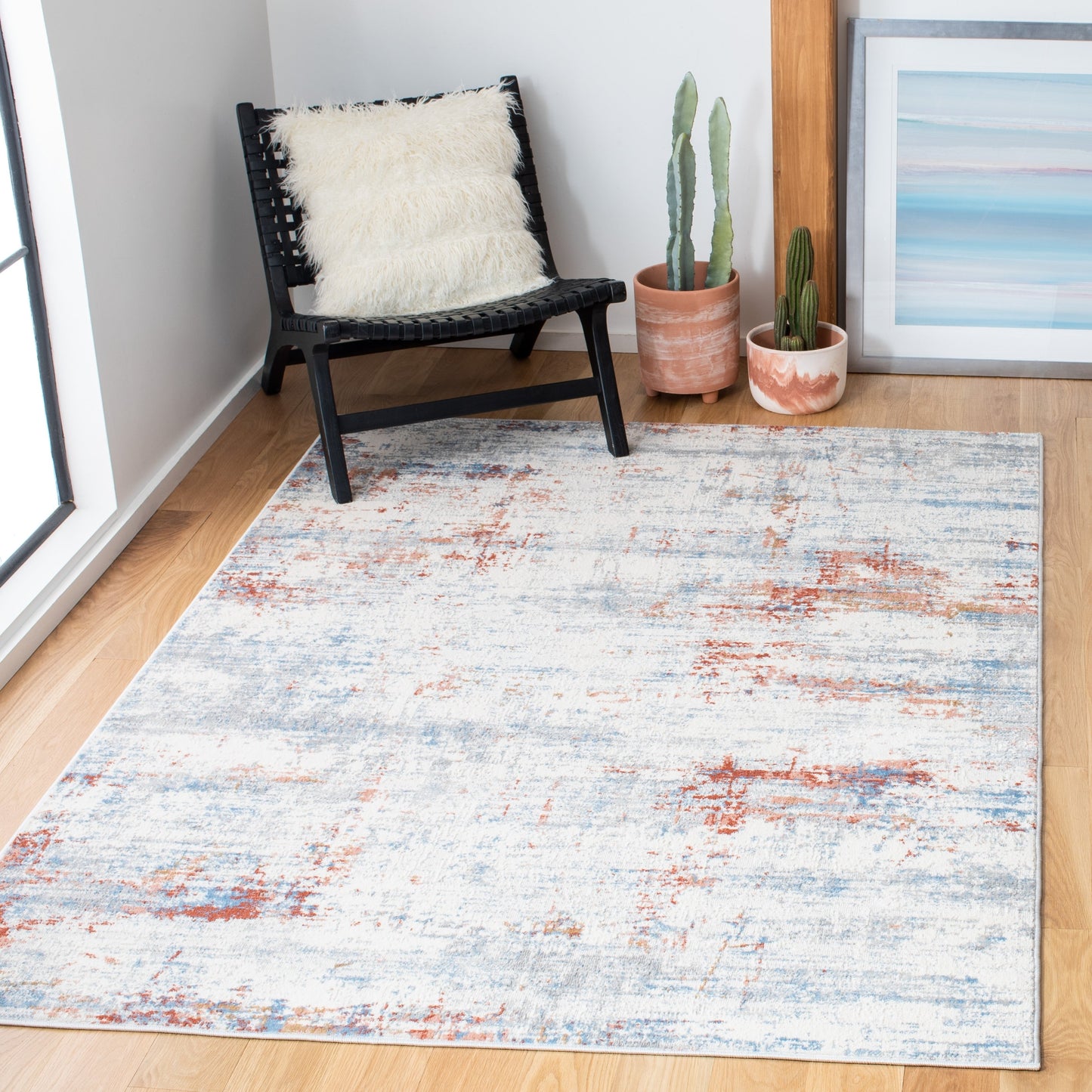 Tapis abstrait moderne SAFAVIEH Amelia Sanita
