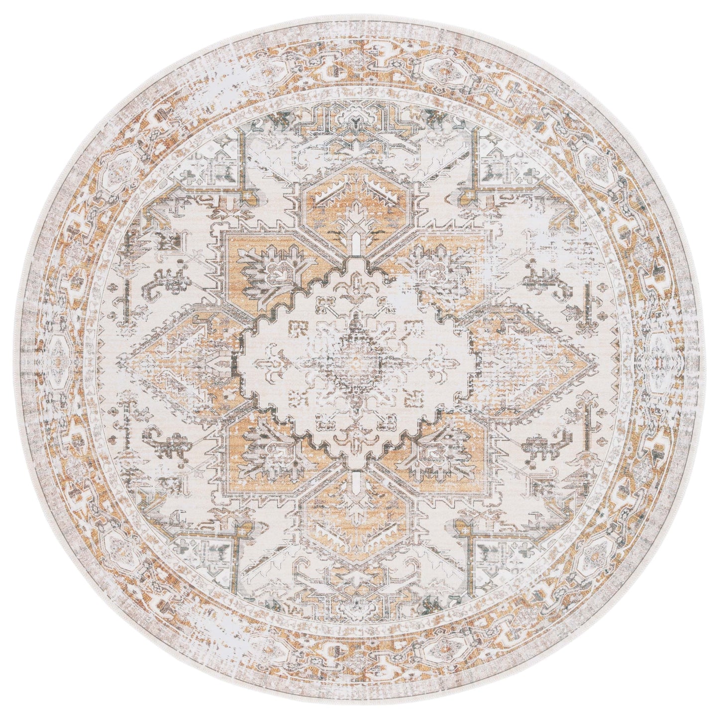 SAFAVIEH Arizona Chantalle Lavable en machine Antidérapant Vintage Oriental