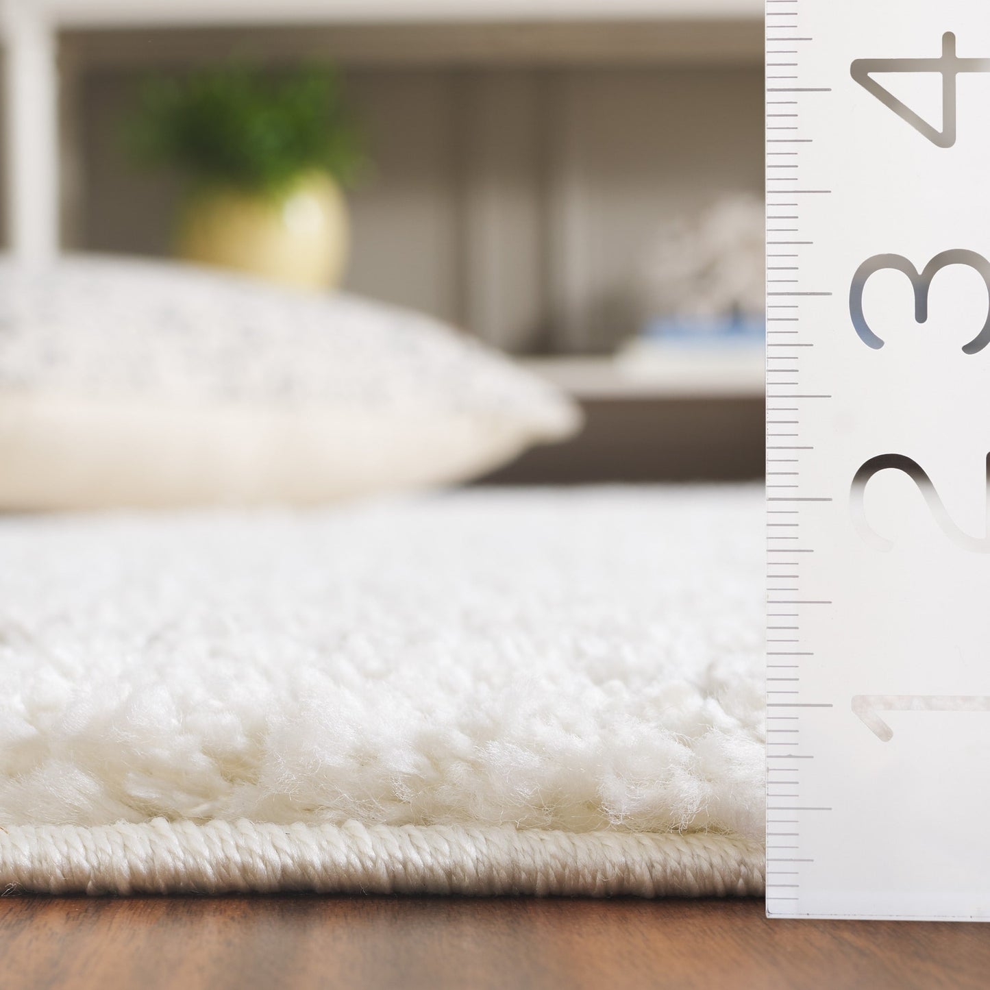 Tapis SAFAVIEH Arizona Shag Ghinwa de 3 cm d'épaisseur