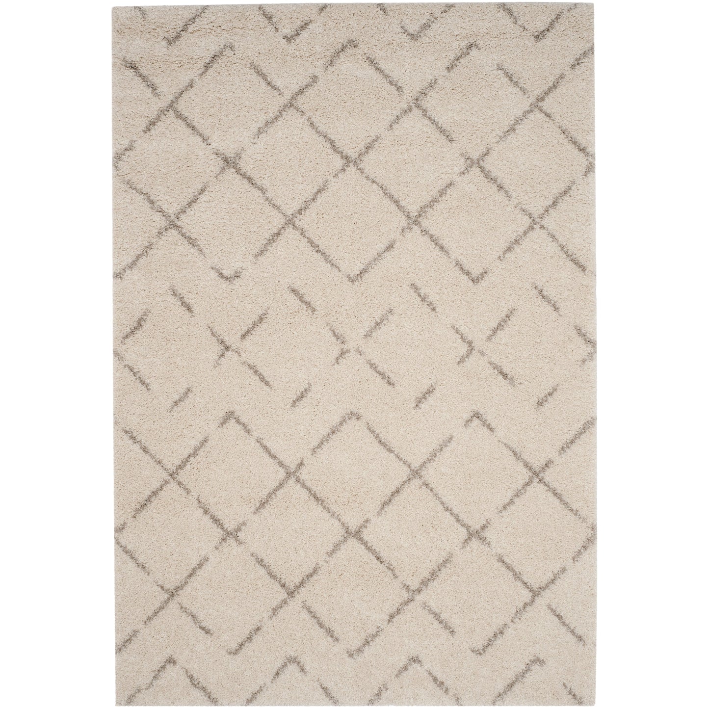 Tapis SAFAVIEH Arizona Shag Ghinwa de 3 cm d'épaisseur