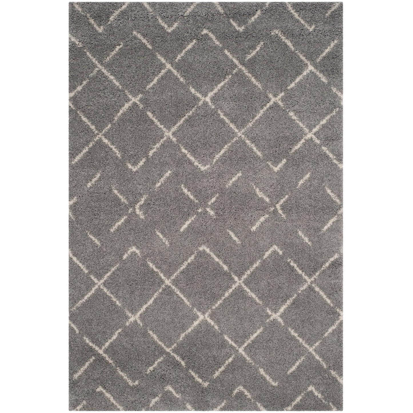Tapis SAFAVIEH Arizona Shag Ghinwa de 3 cm d'épaisseur