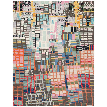 Tapis en laine abstrait bohème Aspen Anemone SAFAVIEH