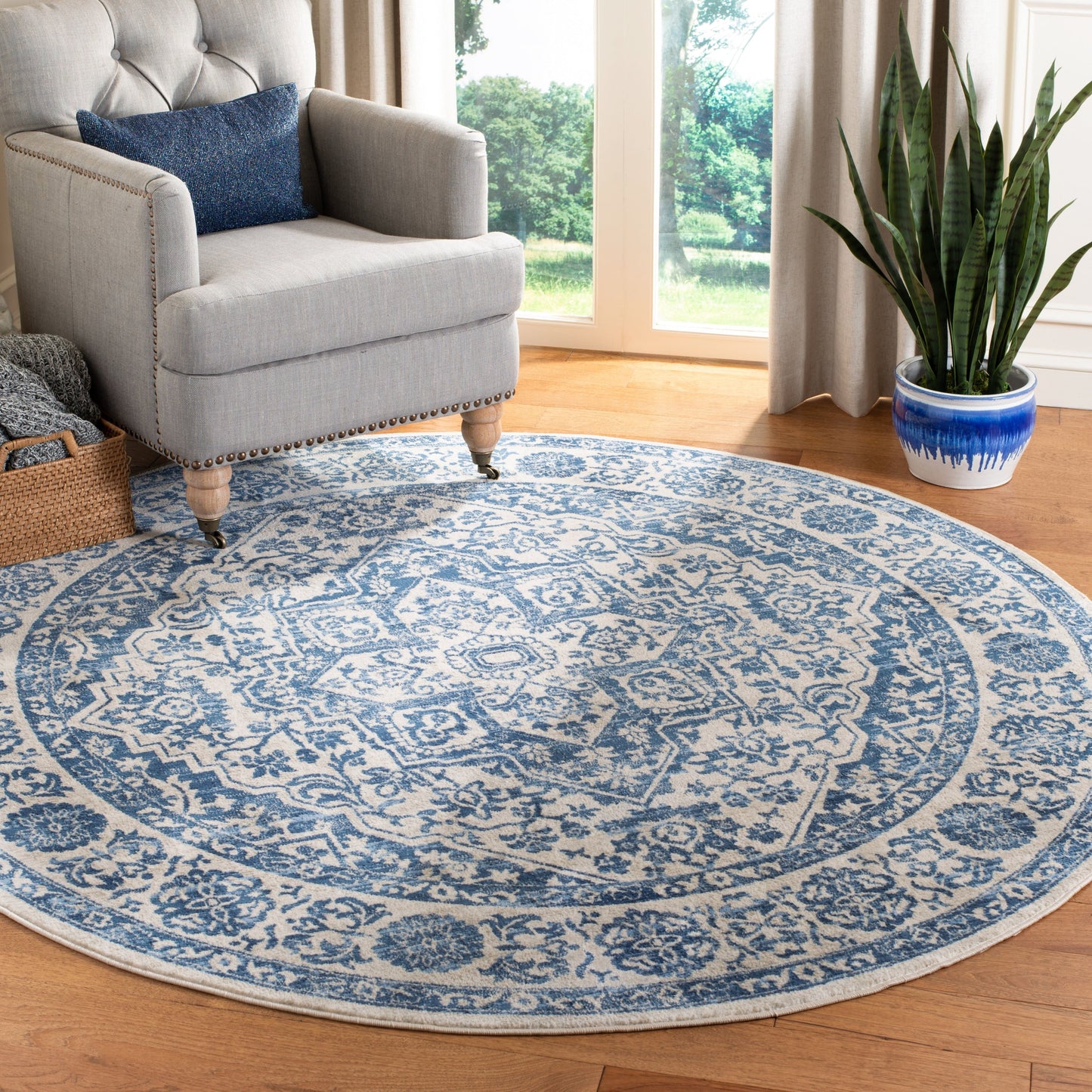 Tapis médaillon oriental SAFAVIEH Brentwood 脼ordis