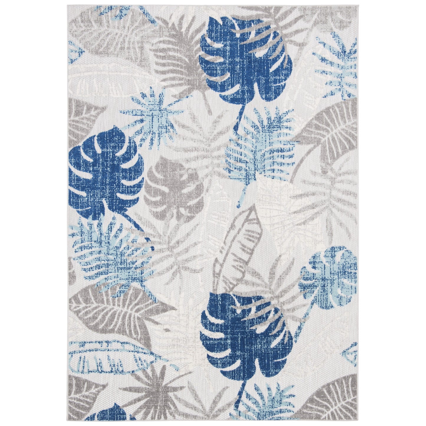 Tapis de patio imperméable à motif floral SAFAVIEH Cabana Arik pour intérieur/extérieur