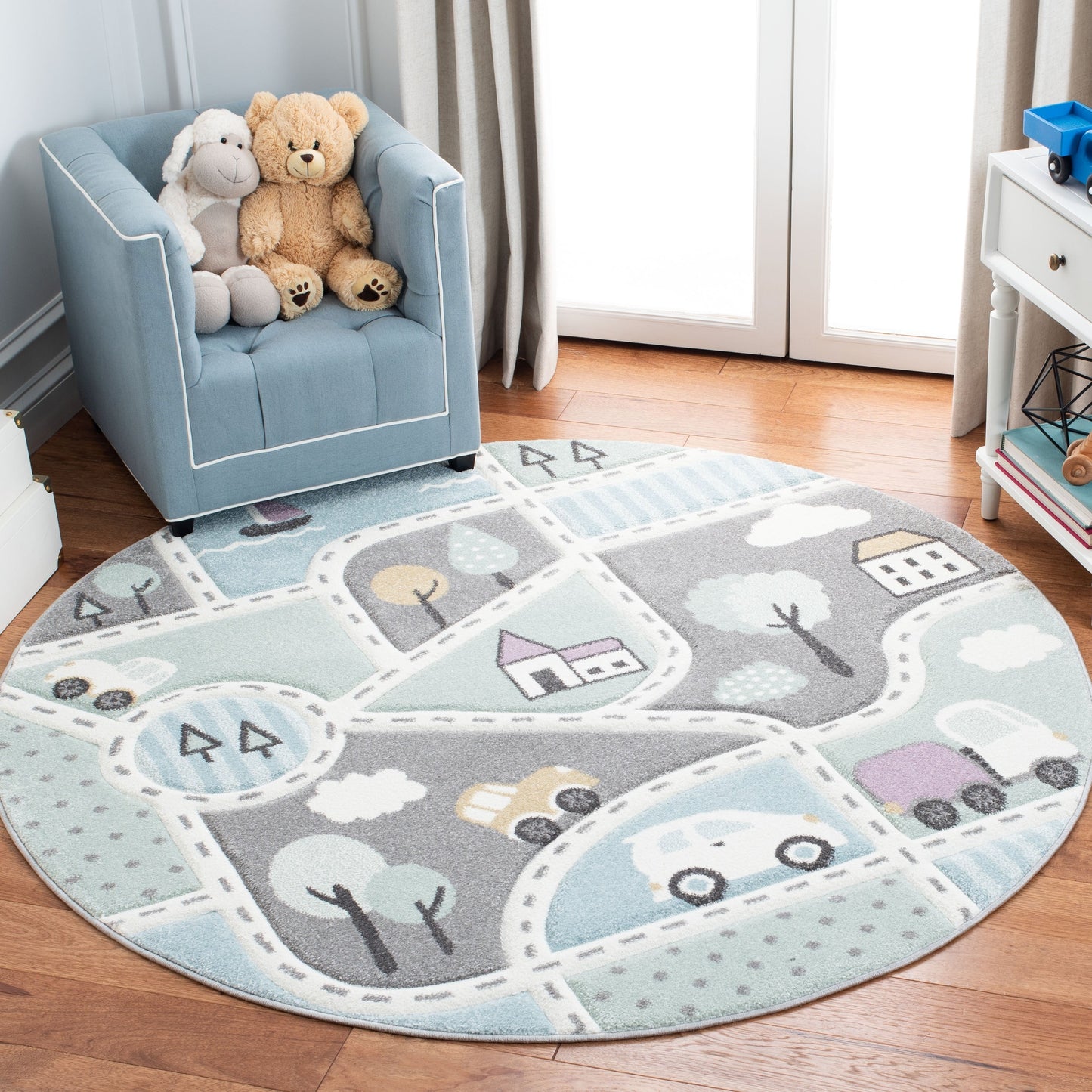 Tapis de quartier SAFAVIEH Carousel Kids Lumnie