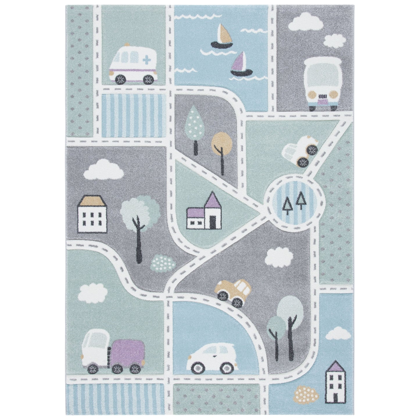 Tapis de quartier SAFAVIEH Carousel Kids Lumnie