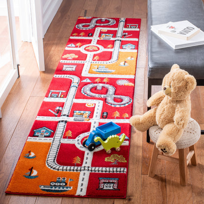 Tapis de route pour enfants SAFAVIEH Carousel Kids Riemy Neighborhood