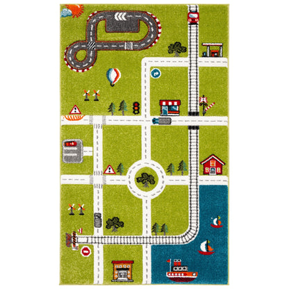Tapis de route pour enfants SAFAVIEH Carousel Kids Riemy Neighborhood