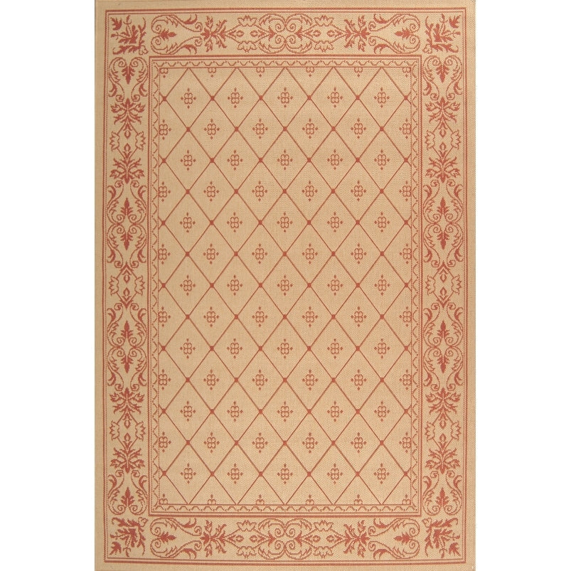 Tapis de jardin imperméable SAFAVIEH Courtyard Hendrina pour intérieur/extérieur