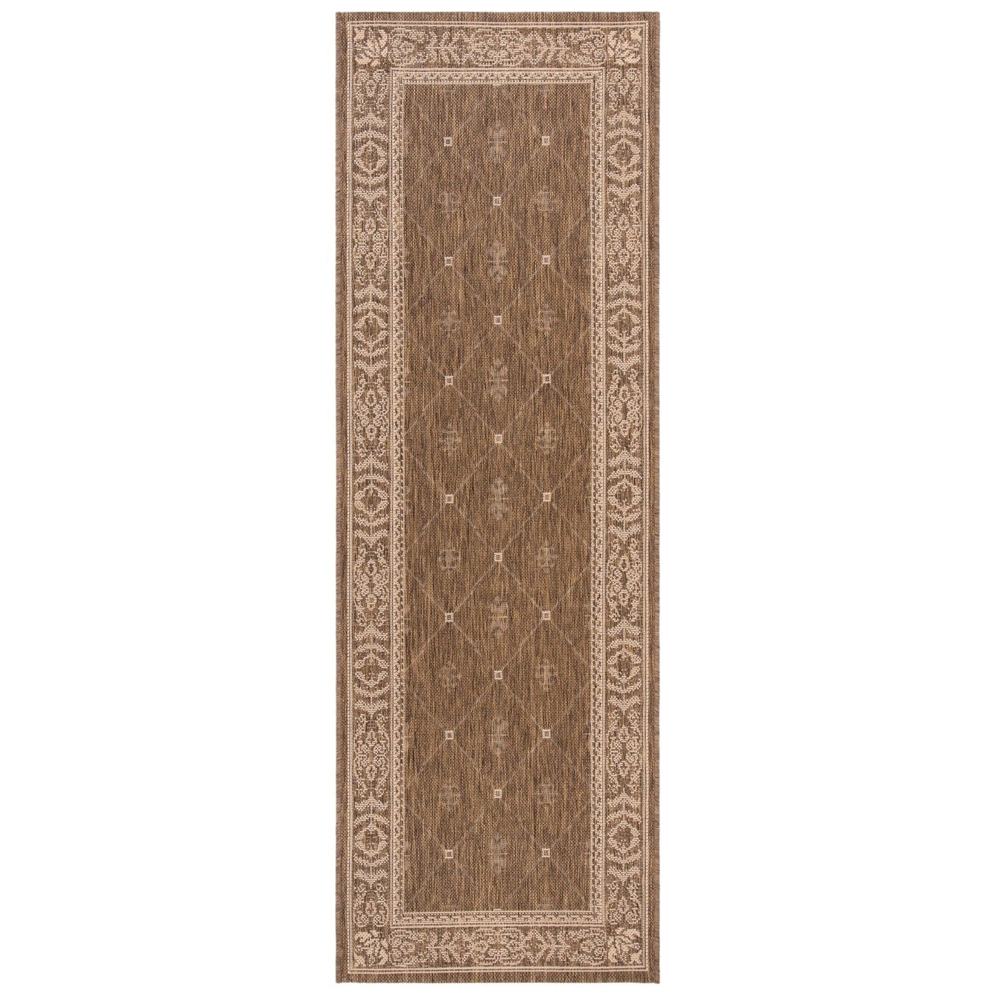 Tapis de jardin imperméable SAFAVIEH Courtyard Hendrina pour intérieur/extérieur