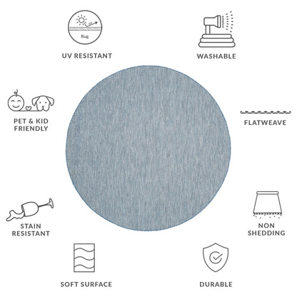 Tapis de jardin imperméable SAFAVIEH Courtyard Ilmur pour intérieur/extérieur