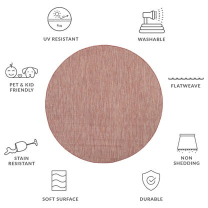 Tapis de jardin imperméable SAFAVIEH Courtyard Ilmur pour intérieur/extérieur