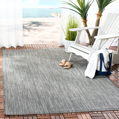 Tapis de jardin imperméable SAFAVIEH Courtyard Ilmur pour intérieur/extérieur
