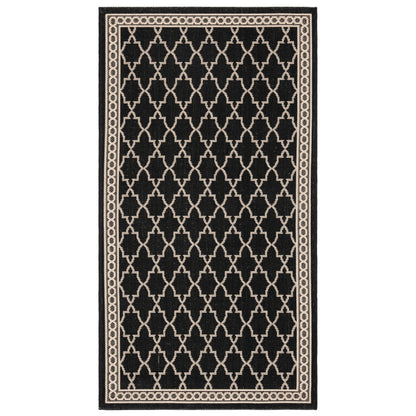 Tapis de jardin imperméable SAFAVIEH Courtyard Janell Trellis pour terrasse ou jardin