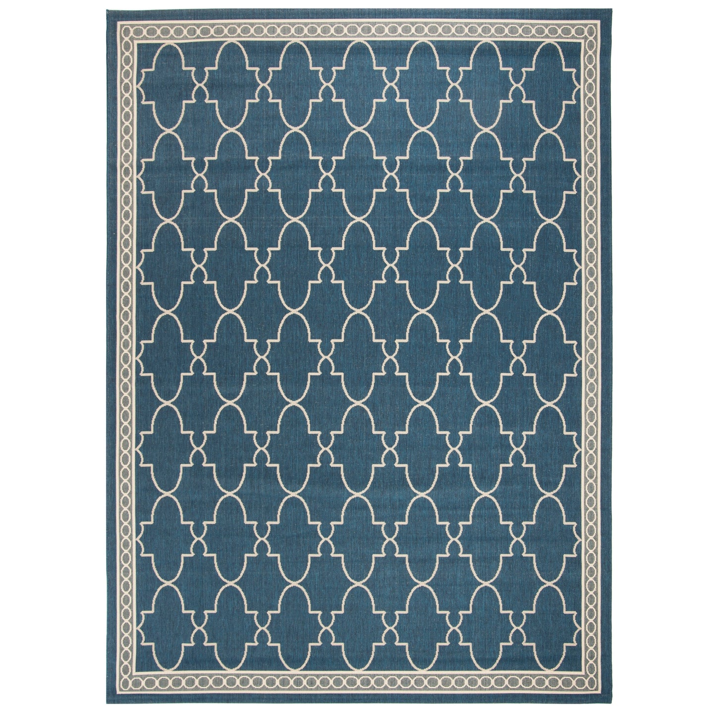 Tapis de jardin imperméable SAFAVIEH Courtyard Janell Trellis pour terrasse ou jardin