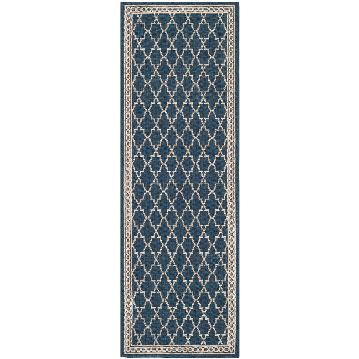Tapis de jardin imperméable SAFAVIEH Courtyard Janell Trellis pour terrasse ou jardin