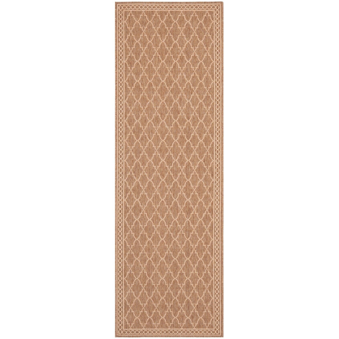 Tapis de jardin imperméable SAFAVIEH Courtyard Janell Trellis pour terrasse ou jardin