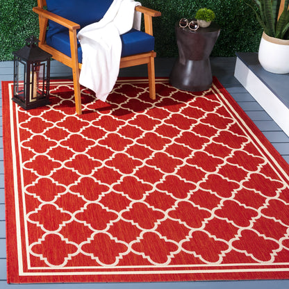Tapis de jardin/terrasse imperméable SAFAVIEH Courtyard Kristelle