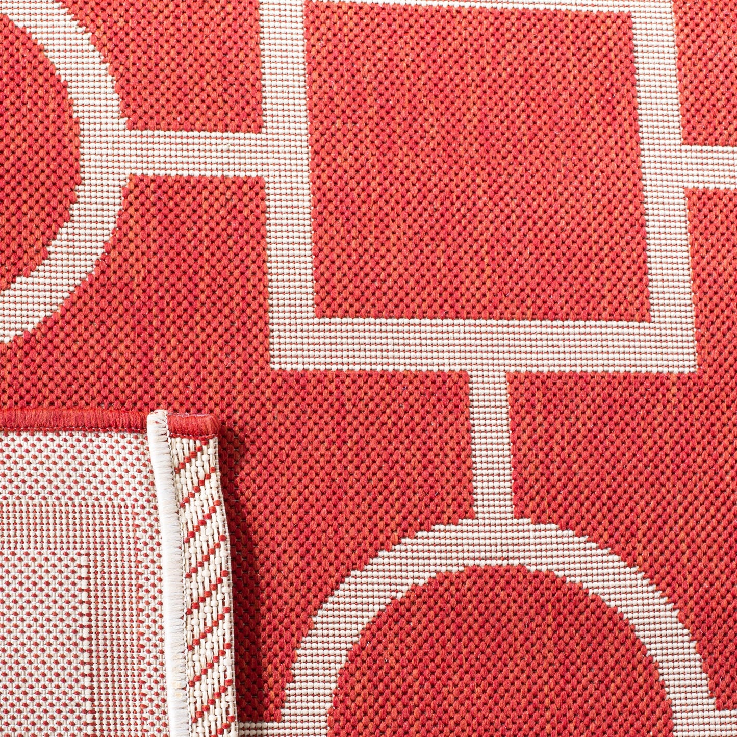 Tapis de jardin/terrasse imperméable SAFAVIEH Courtyard Lilya