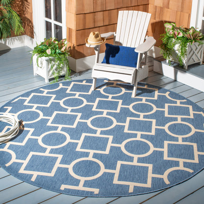 Tapis de jardin/terrasse imperméable SAFAVIEH Courtyard Lilya