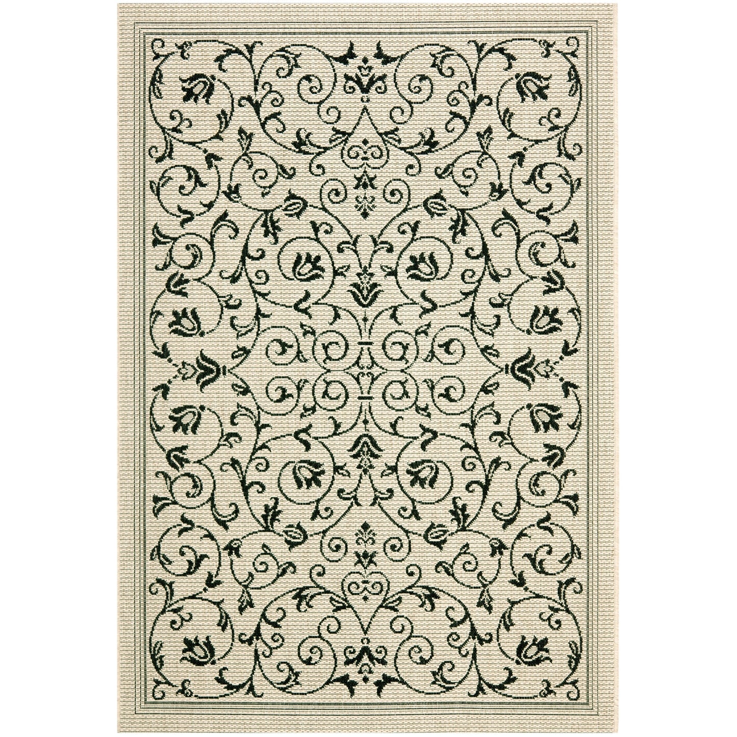 Tapis de jardin/terrasse imperméable SAFAVIEH Courtyard Miljeta