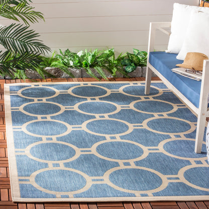 Tapis de jardin imperméable SAFAVIEH Courtyard Nira pour intérieur/extérieur