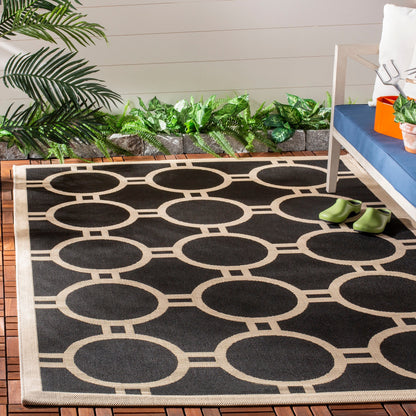 Tapis de jardin imperméable SAFAVIEH Courtyard Nira pour intérieur/extérieur