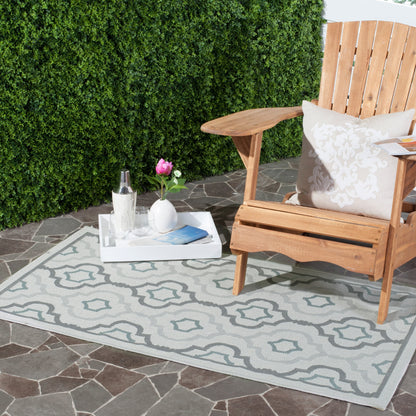 Tapis de jardin imperméable SAFAVIEH Courtyard Oyvor pour intérieur/extérieur