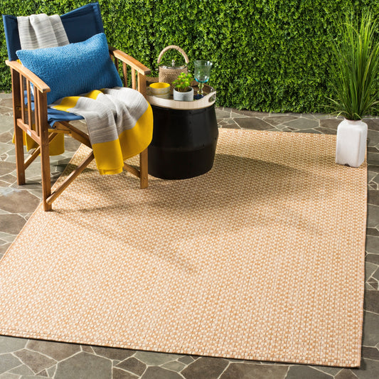 Tapis de jardin imperméable SAFAVIEH Courtyard Ragini pour intérieur/extérieur
