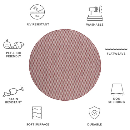 Tapis de jardin imperméable SAFAVIEH Courtyard Ragini pour intérieur/extérieur