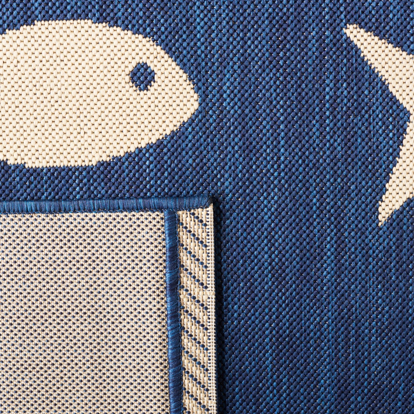 Tapis de jardin SAFAVIEH Courtyard Ragne pour intérieur/extérieur, imperméable, terrasse ou jardin.