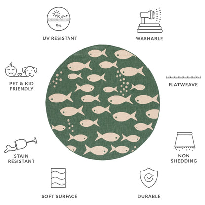 Tapis de jardin SAFAVIEH Courtyard Ragne pour intérieur/extérieur, imperméable, terrasse ou jardin.