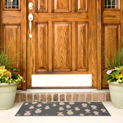 Tapis de jardin SAFAVIEH Courtyard Ragne pour intérieur/extérieur, imperméable, terrasse ou jardin.