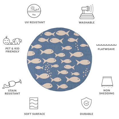 Tapis de jardin SAFAVIEH Courtyard Ragne pour intérieur/extérieur, imperméable, terrasse ou jardin.