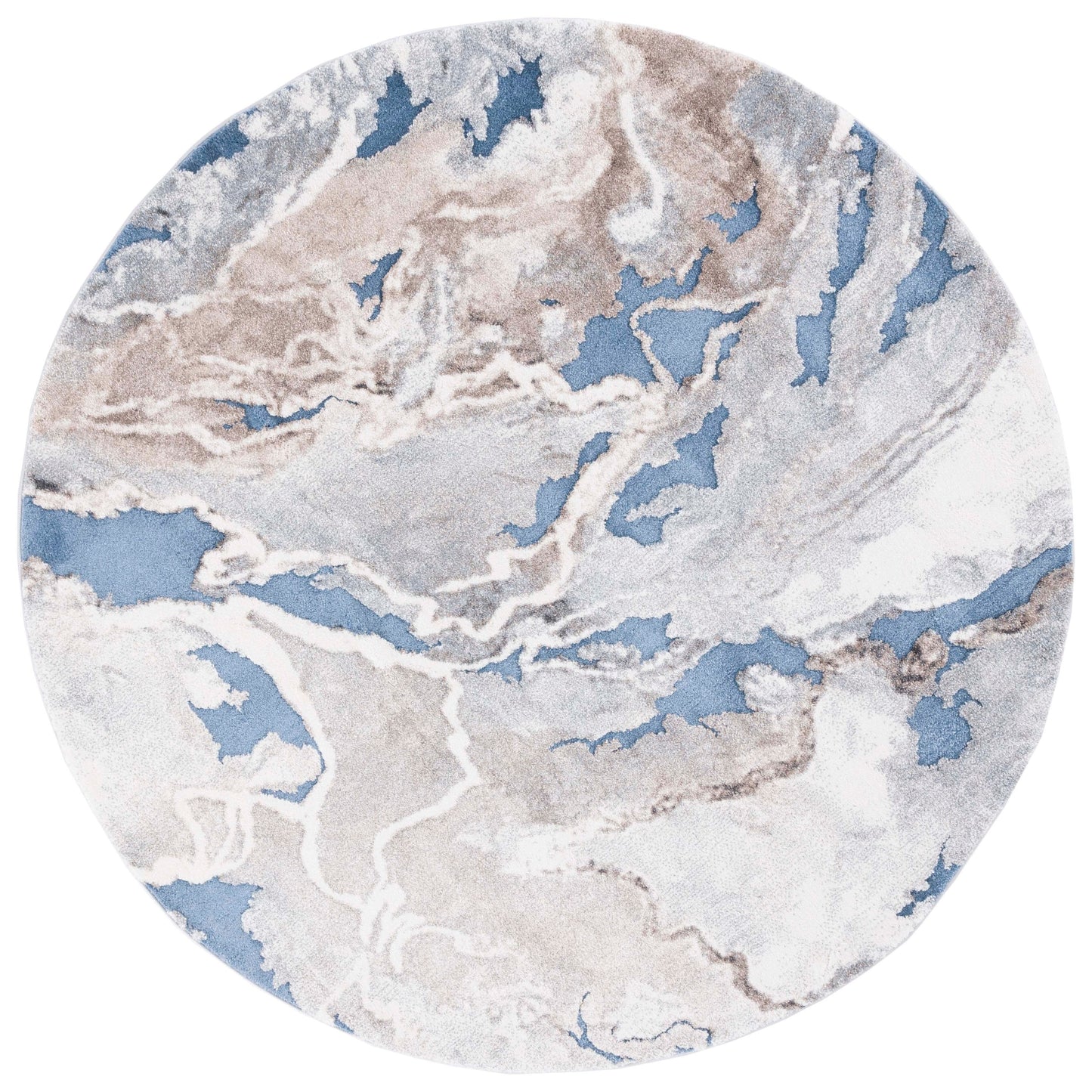 Tapis SAFAVIEH Cyrus Shag Lyubika Abstrait 2,5 cm d'épaisseur