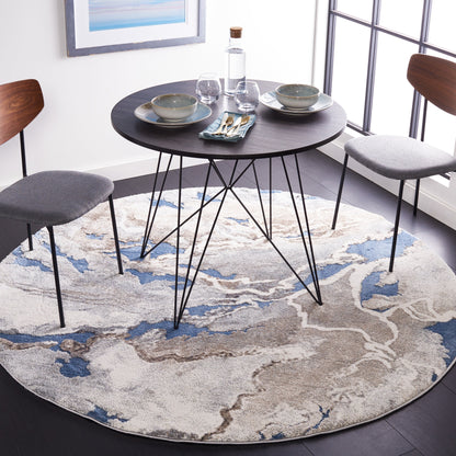 Tapis SAFAVIEH Cyrus Shag Lyubika Abstrait 2,5 cm d'épaisseur