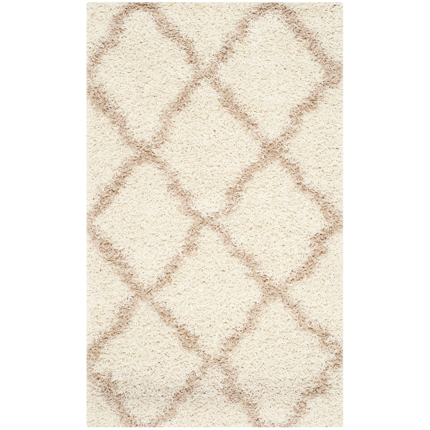 Tapis SAFAVIEH Dallas Shag Darina Trellis de 3,8 cm d'épaisseur