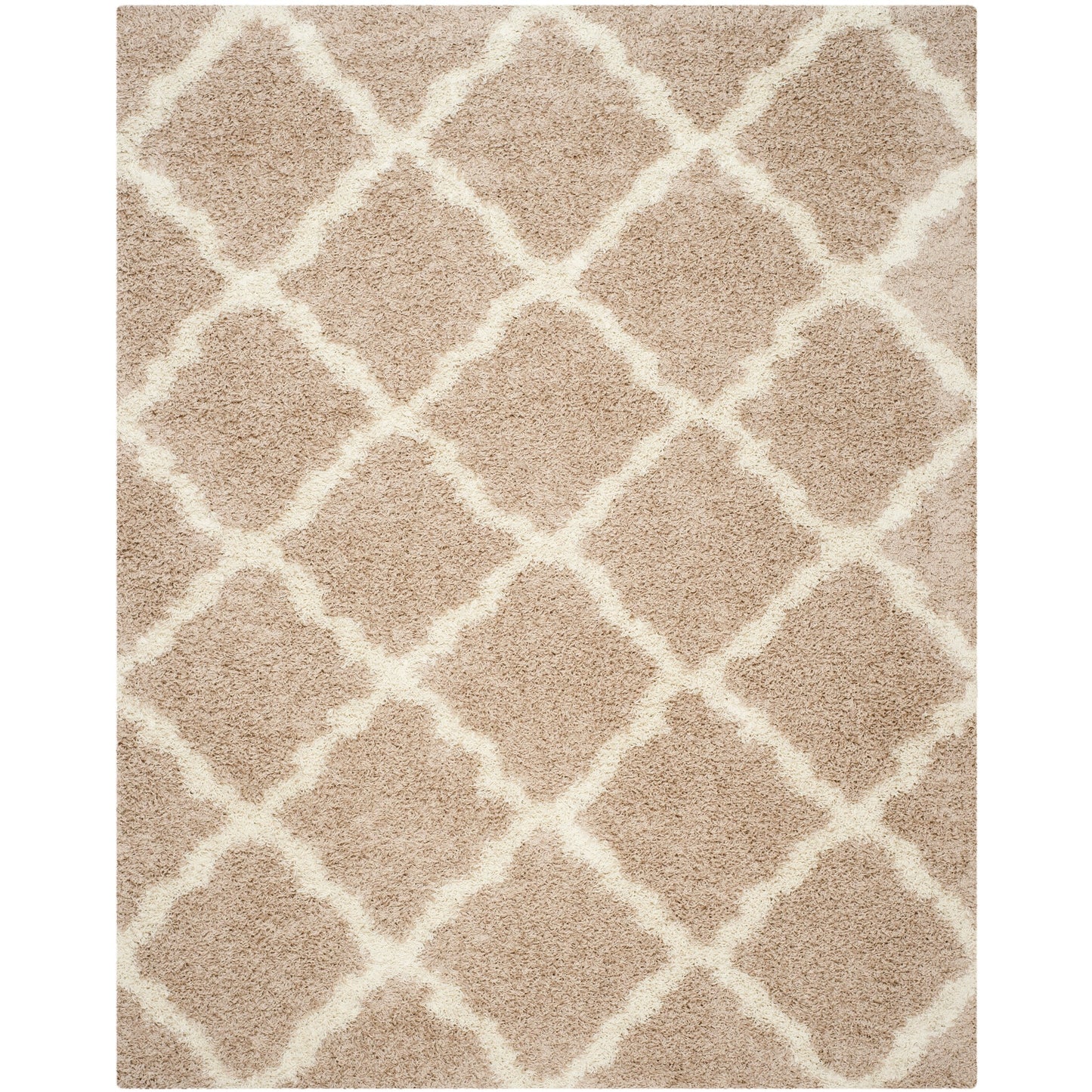Tapis SAFAVIEH Dallas Shag Darina Trellis de 3,8 cm d'épaisseur