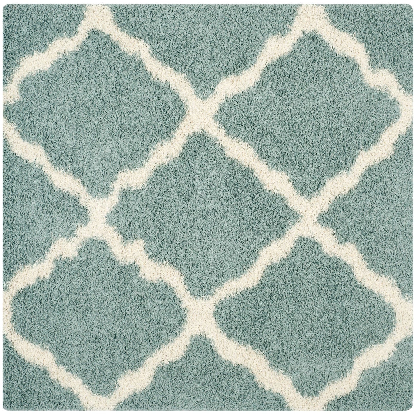 Tapis SAFAVIEH Dallas Shag Darina Trellis de 3,8 cm d'épaisseur