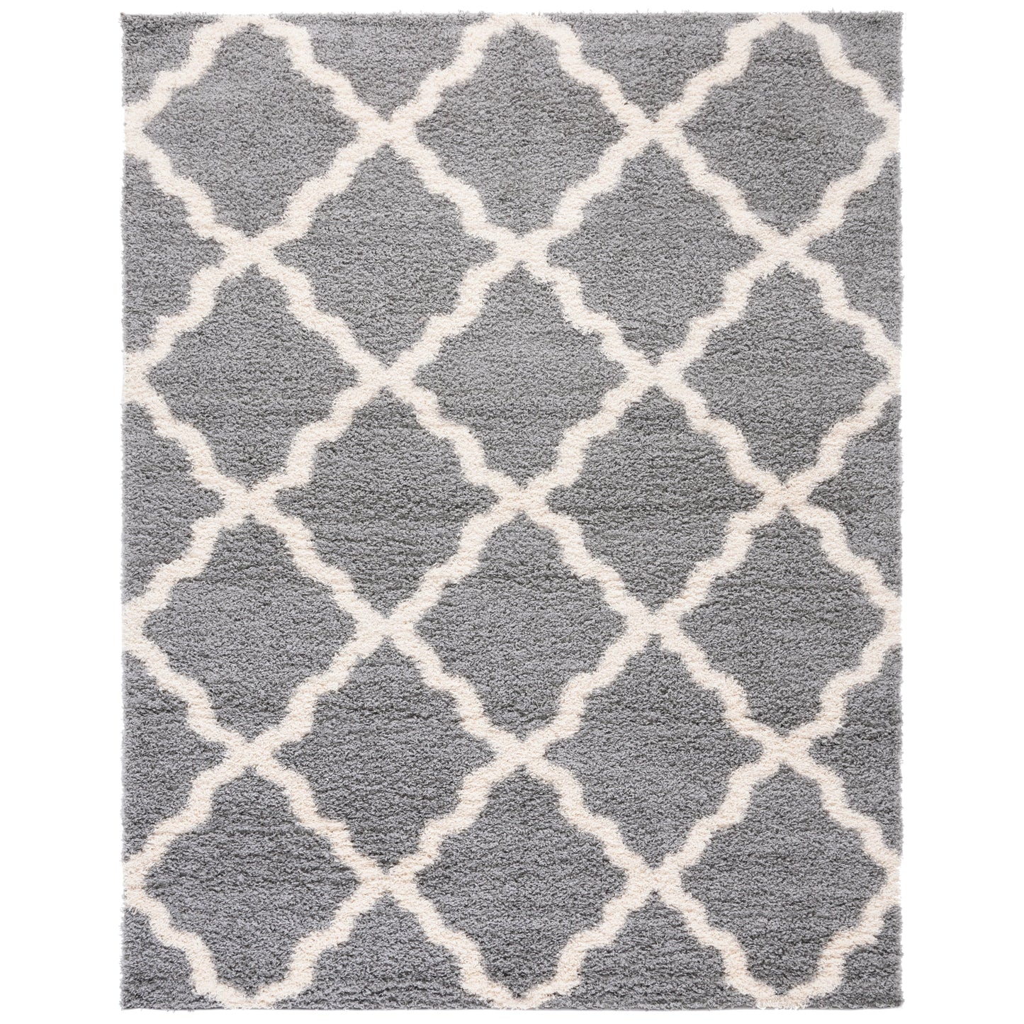 Tapis SAFAVIEH Dallas Shag Darina Trellis de 3,8 cm d'épaisseur