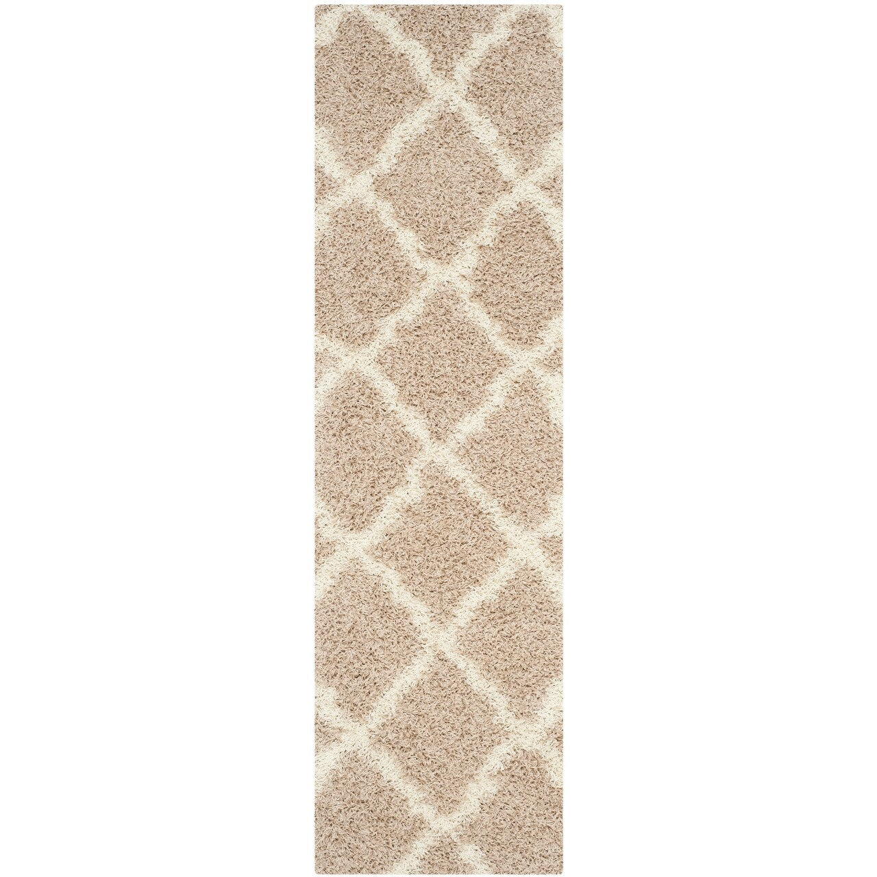 Tapis SAFAVIEH Dallas Shag Darina Trellis de 3,8 cm d'épaisseur