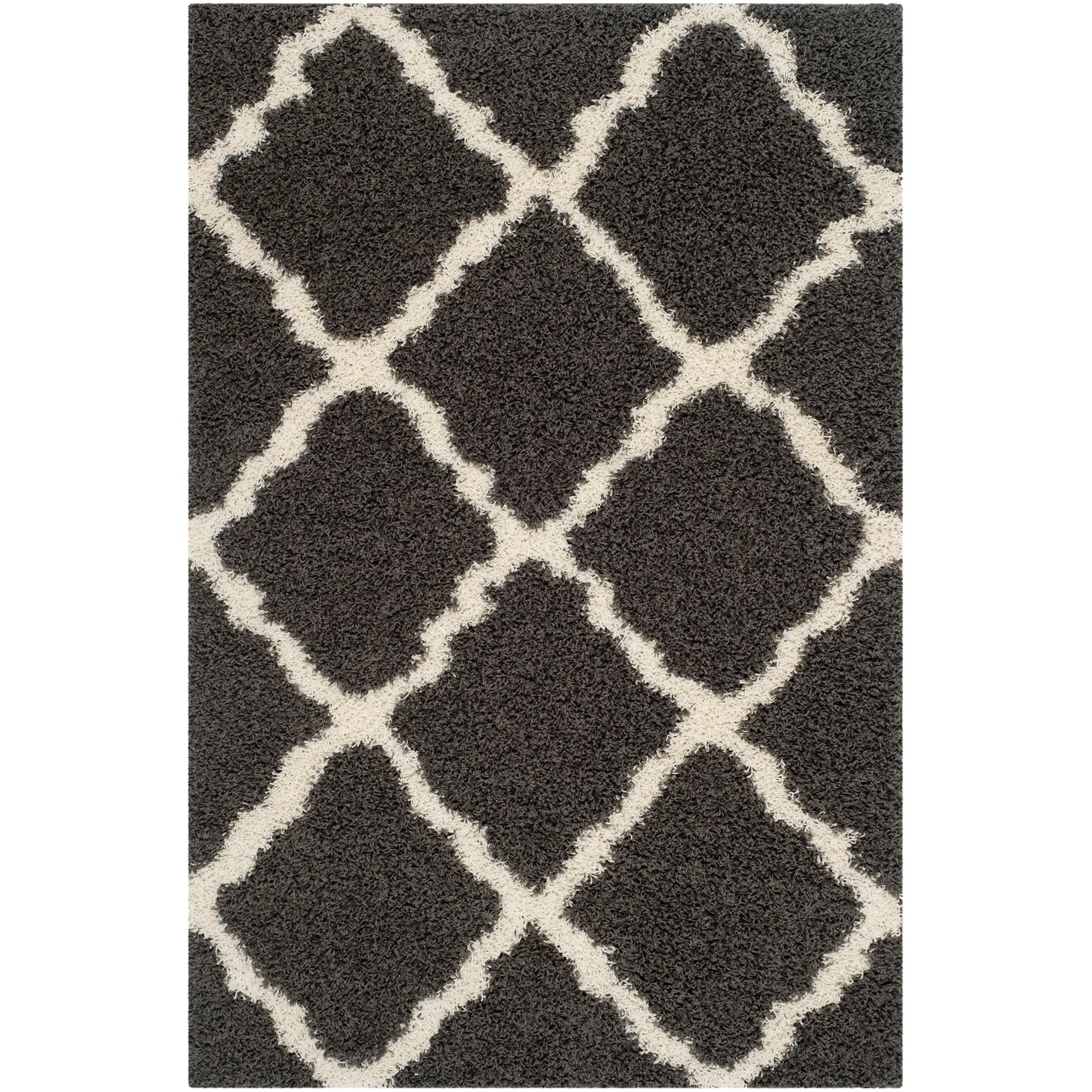 Tapis SAFAVIEH Dallas Shag Darina Trellis de 3,8 cm d'épaisseur